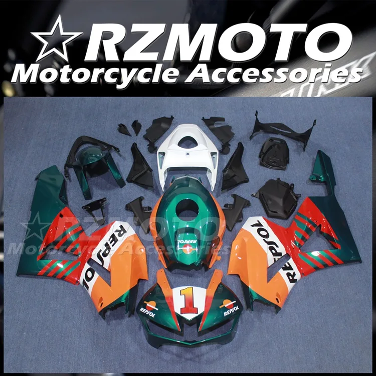 

4 подарка, новинка, яркий комплект из АБС-пластика, подходит для HONDA CBR600RR F5 2013 2014 2015 2016 2017 2018 2019, кузов с индивидуальным номером 1