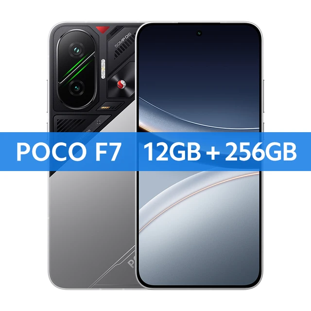 Newest POCO F7 Smartphone 256GB 512GB Snapdragon® 8s Gen 4 6.83