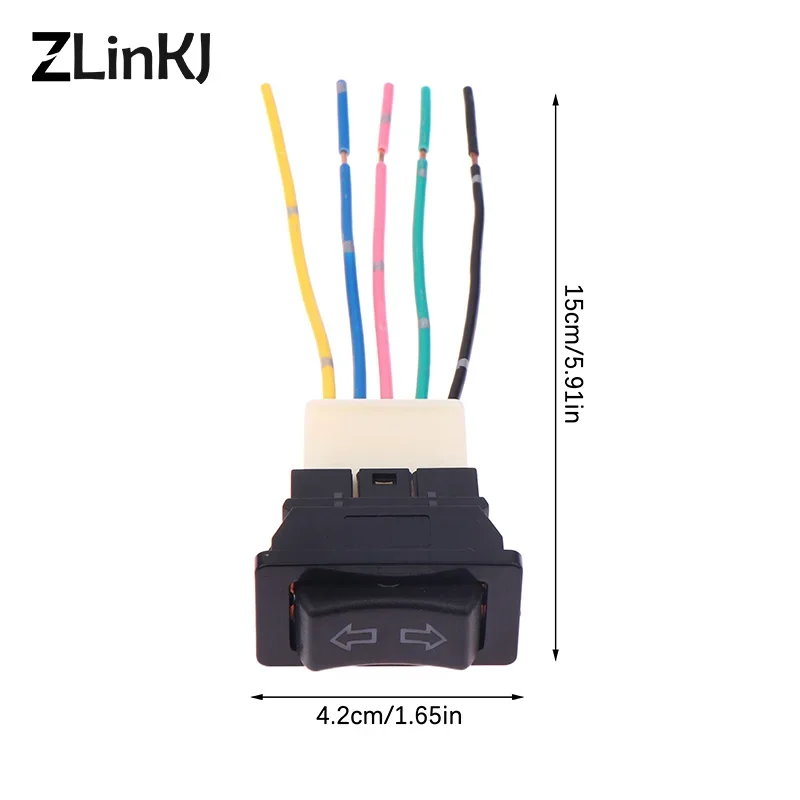 Universal Auto Car Power Window Switch with Illuminated Lifting Action and Harness