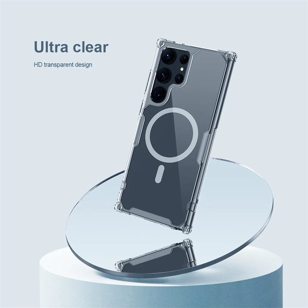 Nillkin Clear MagSafe Magnetic Case for Samsung Galaxy S23 Ultra description image 5