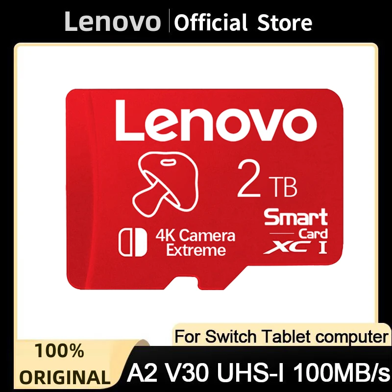 Lenovo 2Tb Sd Memory Card 128Gb Sd/Tf Flash Card Mini Sd Card Uhs-1 Flash Memory Card Con Adattatore Gratuito Per Nintendo 64 Game