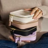 Travel Toiletries Bag Women Transparent Makeup Bags Cosmetic Bags with Zipper Waterproof Wash Bag Large Makeup Bag for Women 2