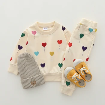 Infant Love Balloon Pants Set 1