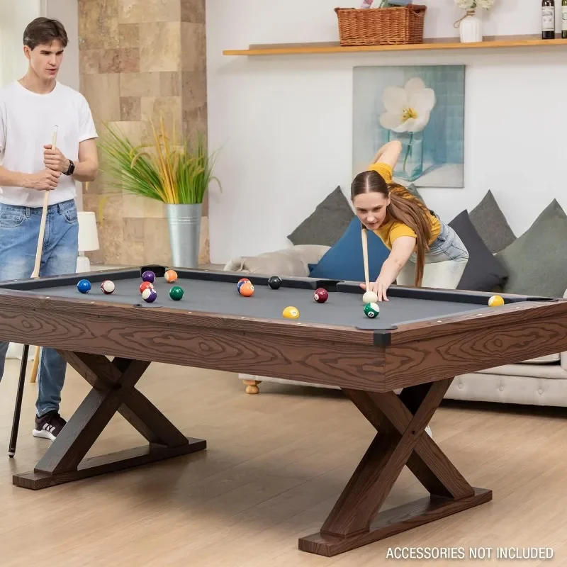 Dunhill Billiard Tables Bar-Size Pool Table – Perfect for Family Game Room, Adult Rrec Room, Basements, Man cave, or Garage