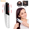 2 in1 Electric Hair Straightening Massage Comb Vibration LED Red Light Therapy Scalp Brush Hair Growth Body Massage Head Relieve 1