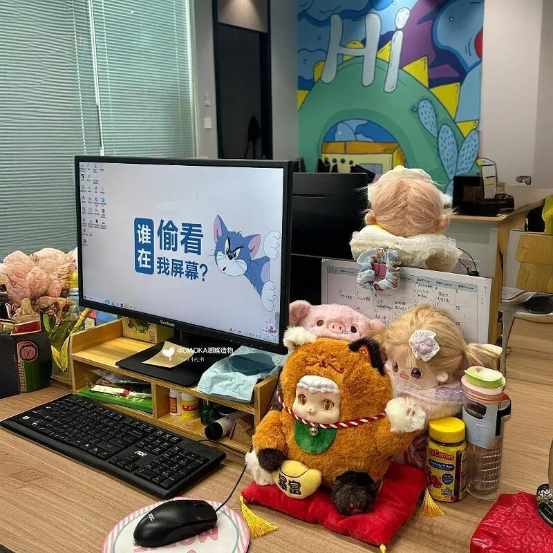 New Ciaoka Lucky Meow Plush Blind Box Money Drawing Good Luck 2025 New Face Changing Plush Cute Doll Creative Trendy Xmas Gift