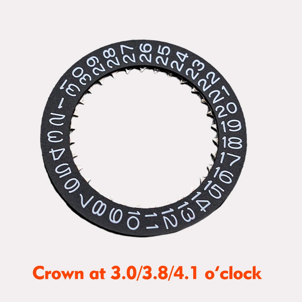 Mechanical Wristwatches with Date and Kanji Wheel - Premium Dial and Date Components