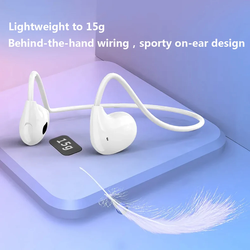 Sports Bluetooth 5.3 Earphones Wireless Headphones Touch Control Headset HiFi Stereo Earbud With Microphone for Huawei Xiaomi 5