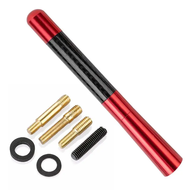

Car AM Antenna Car FM Antennas Truck Receivers With Carbon Fiber Black Finishes Short Antennas For Pickup Trucks