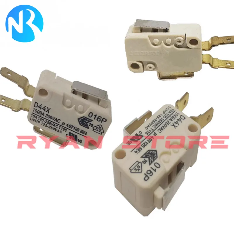 2Pcs 100% New D44X Normally Closed large Micro limit Touch Switch