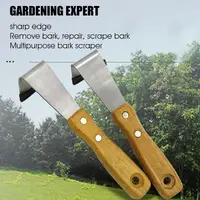 Tree Bark Removal Tool Fruit Tree Bark Manual Stripping Tool Multifunctional Bark Shaving Tool For Patio Park Woodworking Garden 1