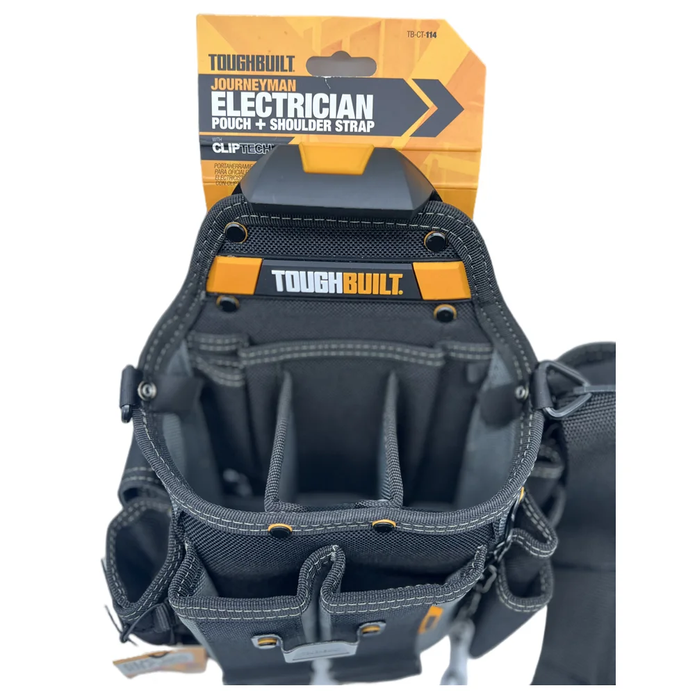 TOUGHBUILT TB-CT-114 Journeyman Electrician's Pouch/Strap