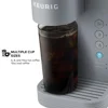 Gray Single-Serve K-Cup Pod Coffee Maker with Reusable Tumbler Brew Over Ice Button 36oz Removable Reservoir 3 Cup Sizes  My 5