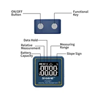 SHAHE Small Digital Level Rechargeable Protractor Inclinometer Digital Angle Finder Angle Measuring Tools 2