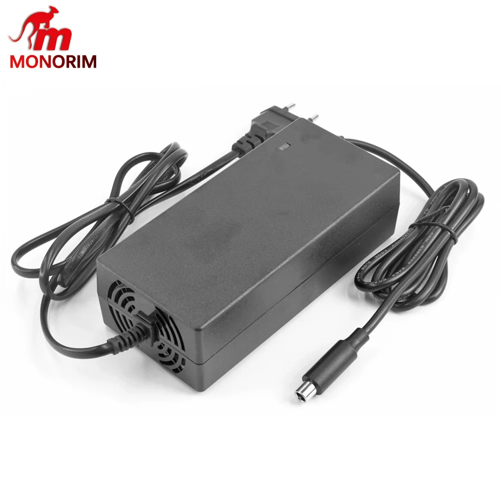 

Monorim EC01 54.6V 2A Charger 48v Battery Pasted CE FCC for Xiaomi M365 Pro Ninebot Max G30 Electric Scooter Parts