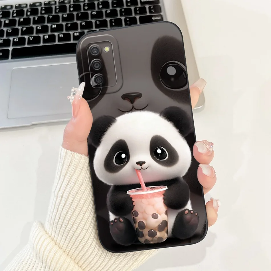 Cute Panda Rabbit Cartoon Soft Silicone Case | Camera Protective Phone Cover