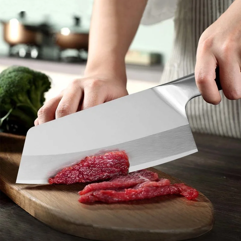 8" Professional Kitchen Chef Knife Stainless Steel Meat Fish Vegetable