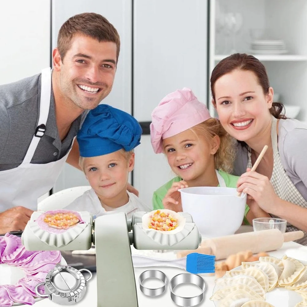 Double Head Automatic Electric Dumpling Maker image 6