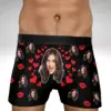 Custom Men's Boxer Briefs Personalized Photo Gift for Boyfriend Husband Face Briefs Custom Man Boxer Briefs Valentine's Day Gift 3