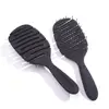 Hairdressing Scalp Massage Comb with Hollow Design Shampoo Massage Brush for Bathing Hair Washing Professional Hairdressing Tool