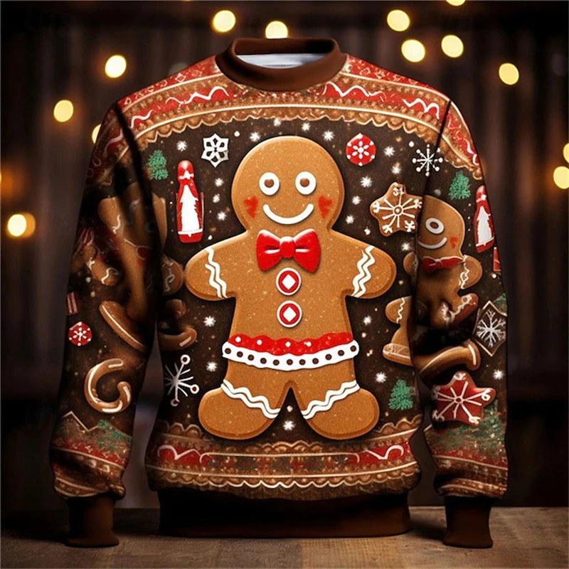 Sweat Noël Petit biscuit unisexe 4 Sweat Noël Petit biscuit unisexe