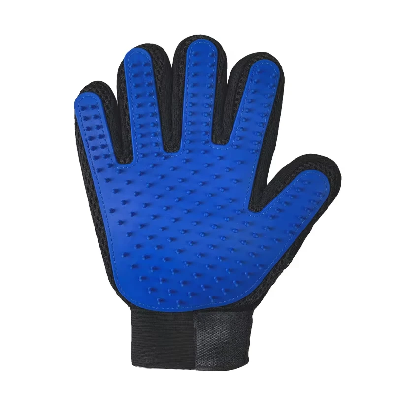 Pet Jerking Gloves Dehairing De-fluffing Jerking Cat Rubber Gloves Pet Supplies Cat Bathing Cleaning Tools Glove