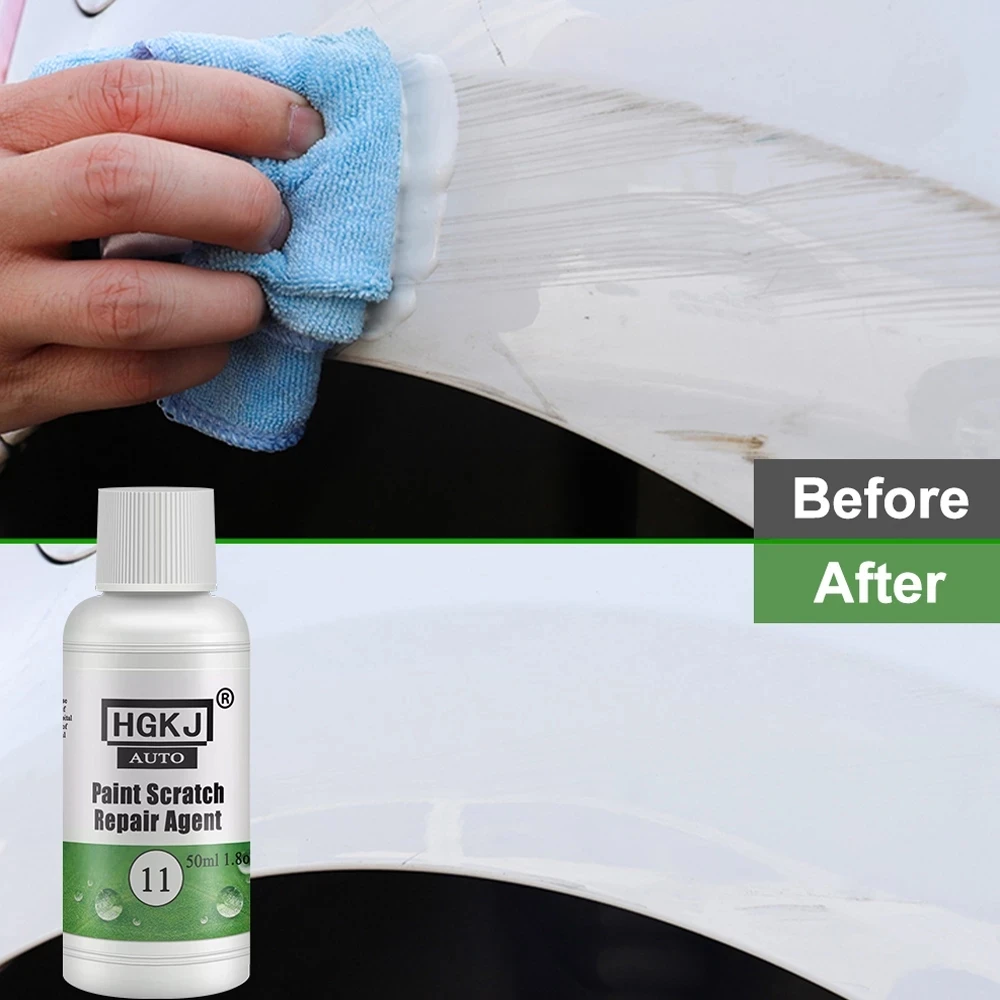 100ML Universal Car Coat Scratch Clear Repair Kit Wax Anti Scratch Cream Retreading Agent Auto Body Compound Polishing