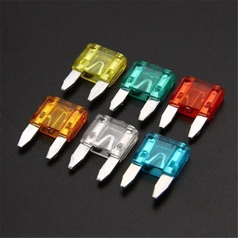 Car Fuses 5/10/15/20/25/30A Micro Fuse Aluminum Automotive/Motorcycle/Shipping 30/35/60/90/120pcs/lot car fuse kit car fuses