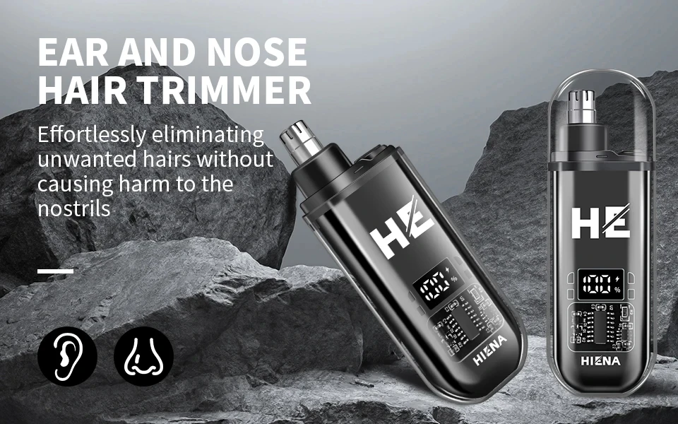 Xiaomi Portable Mini Nose Hair Trimmer Electric USB Rechargeable Painless Relaxed Cut Nose Hair Household Appliances For Men 5
