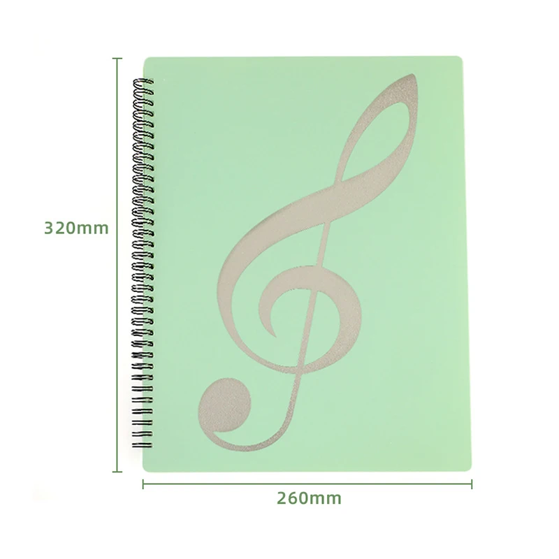 Music Score Folder Organizer Practice Piano Sheet  Music Clip Document File A4 Music score folder Musical instrument accessories