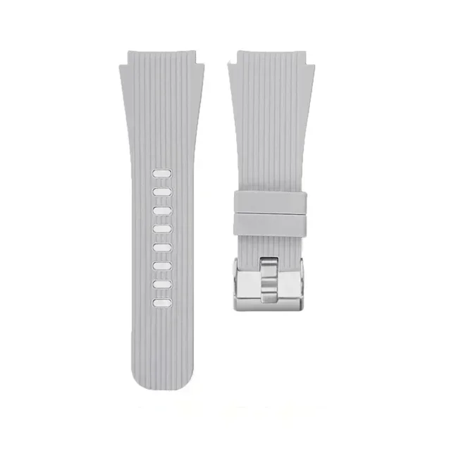 Sporty 22mm Silicone Bracelet Strap - Premium Watchband Accessory in Vibrant Colors