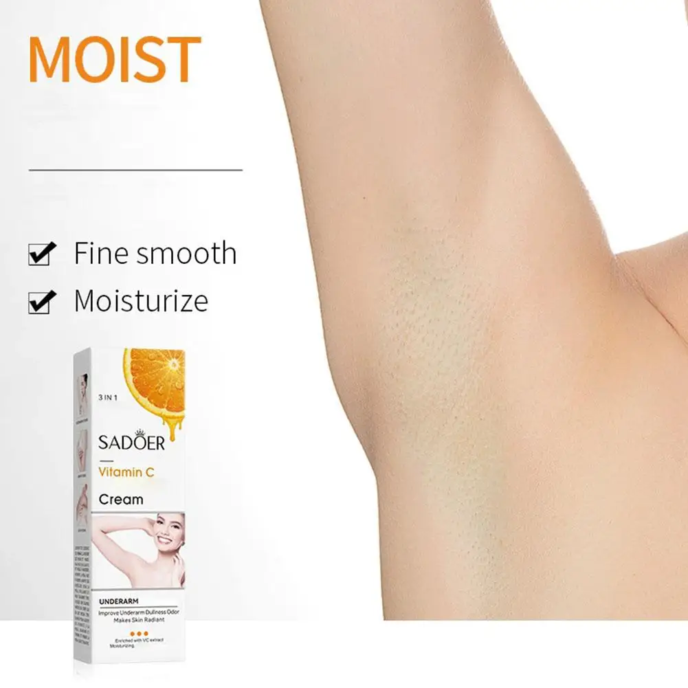 Crème éclaircissante aisselles à la niacinamide hydratante_voghion.com