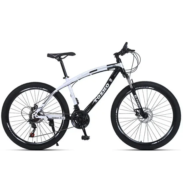 21 Speed 26 Inch Aluminum Alloy Frame Bicycle with Suspension Double Disc Brakes Lightweight Mountainbike 29 Inch Mtb