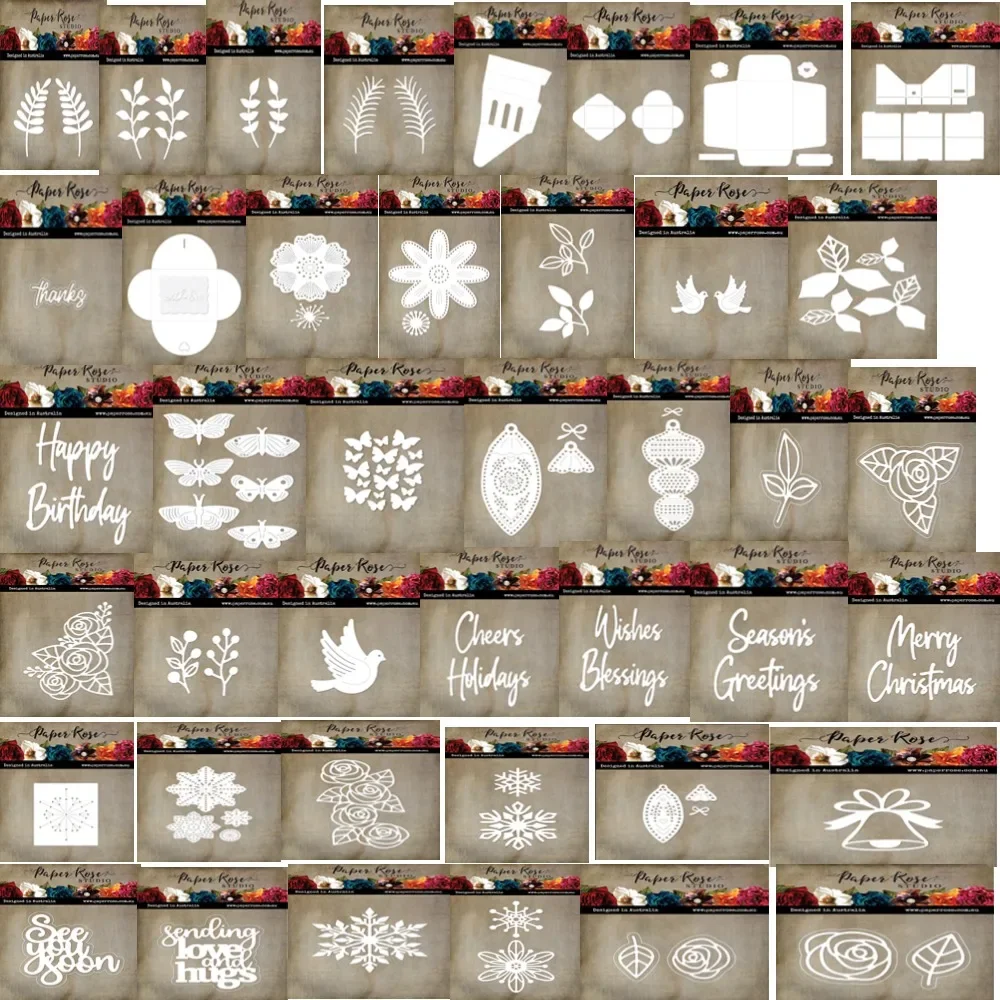 Christmas Sale Metal Cutting Dies New DIY Molds Scrapbooking Paper Making Die Cuts Crafts Template Handmade Decoration
