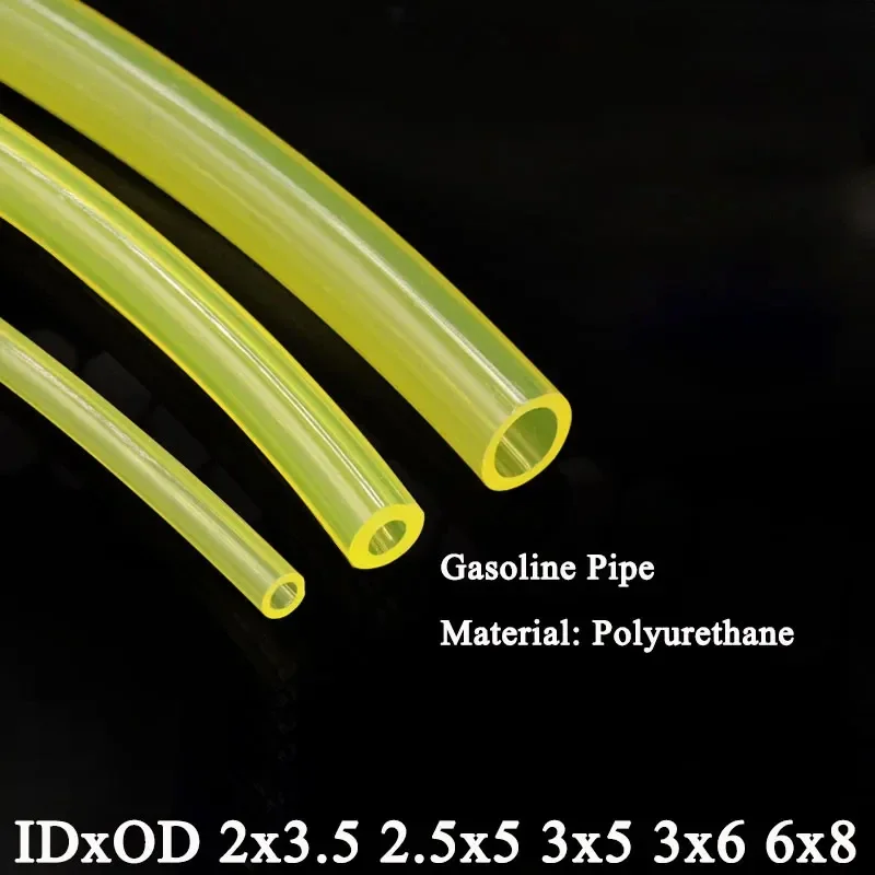Fuel gas hose 1/5M 2x3.5/2.5x5/3x5/3x6/6x8mm for trimmer chainsaw blower