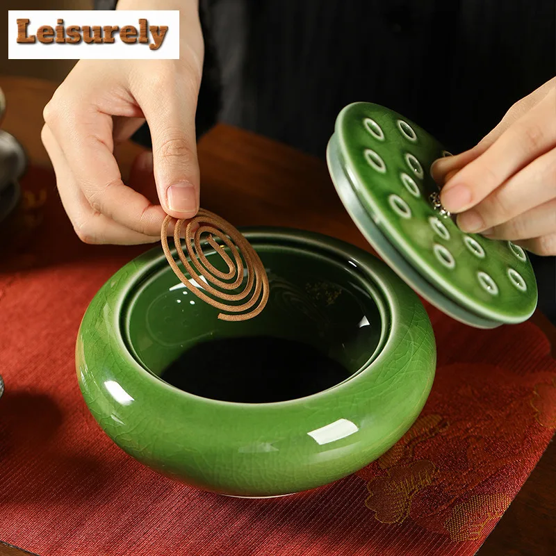 Seedpod Of The Lotus Incense Holder Incense Smoke Waterfall Incense Burners Aromatherapy Censer Chinese Tea Set Ornaments Craft
