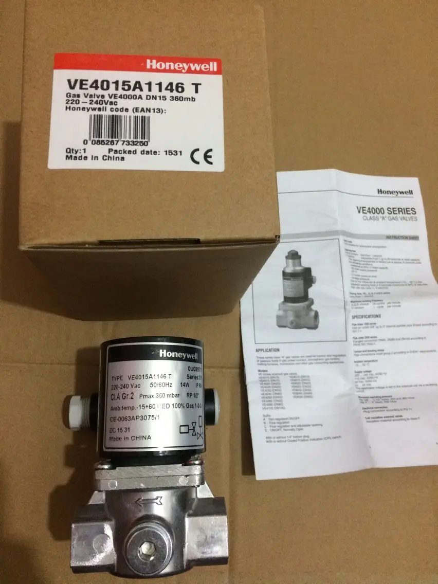 

Новый быстроразъемный газовый электромагнитный клапан VE4015A1146 T