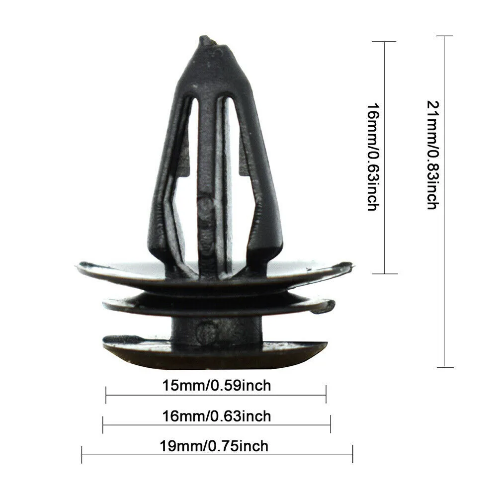 10 teile/satz Auto Heck Kofferraum Lade abdeckung Paket Regal String Kabel Clips Halter Auto Ersatz Zubehör für mg zs mg3 2023 – Detail 2