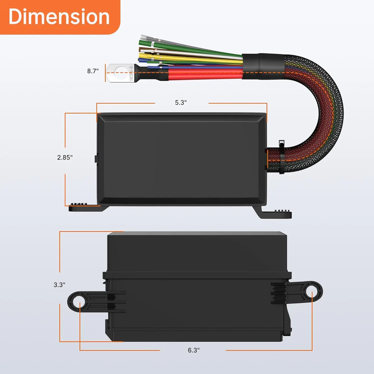 Fuse Box DaierTek 12V 6 Way Relay 6 Slot ATC/ATO For Car Marine