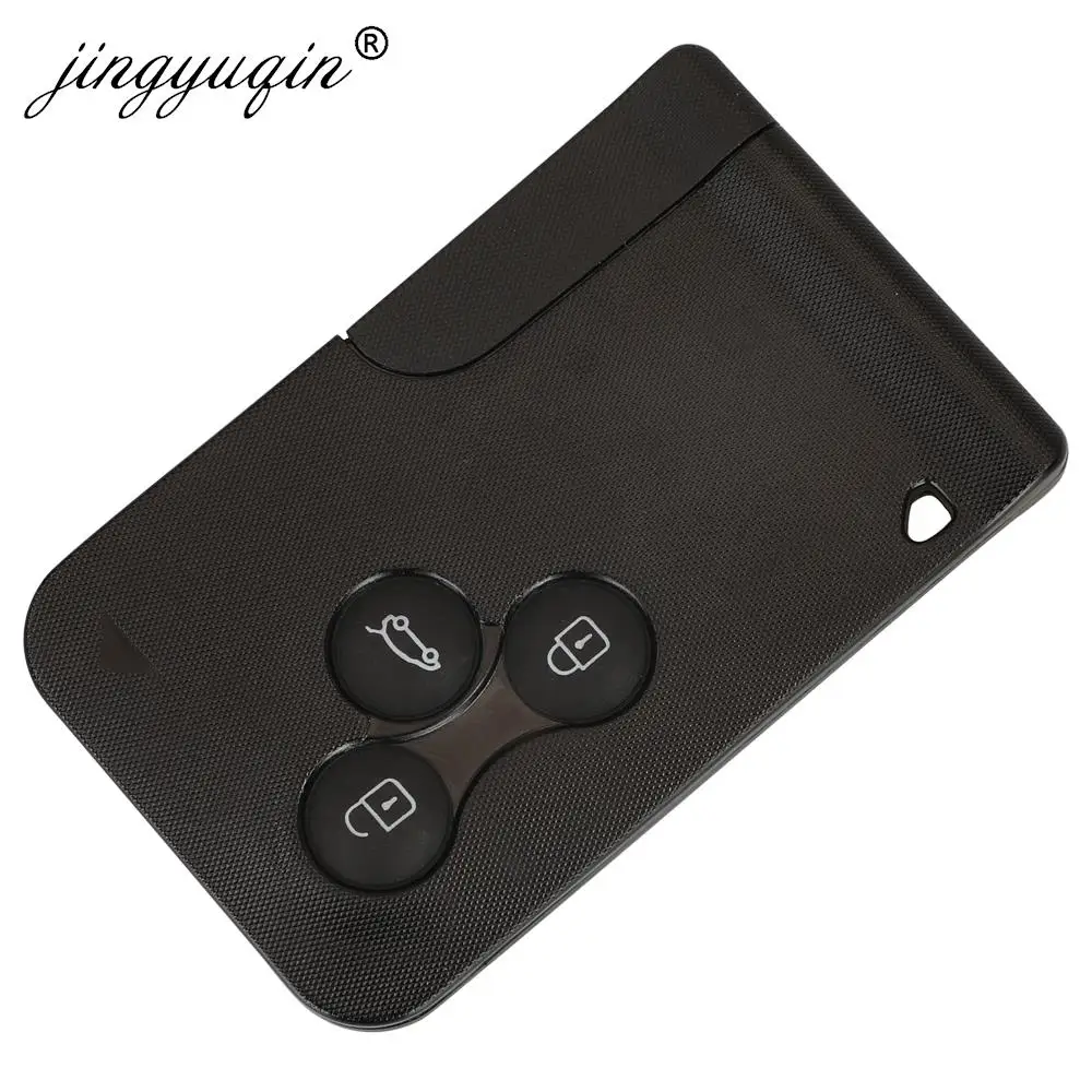 jingyuqin 433MHz ID46 PCF7943 Key Card for Renault Megane 2 Scenic 2 Clio 2  Car Smart 3 Buttons FOB BCM Keyless Go Hands Free - AliExpress 34 Compatible With Clio 2 II For Clio 3 III For Megane 2 II For Sceni