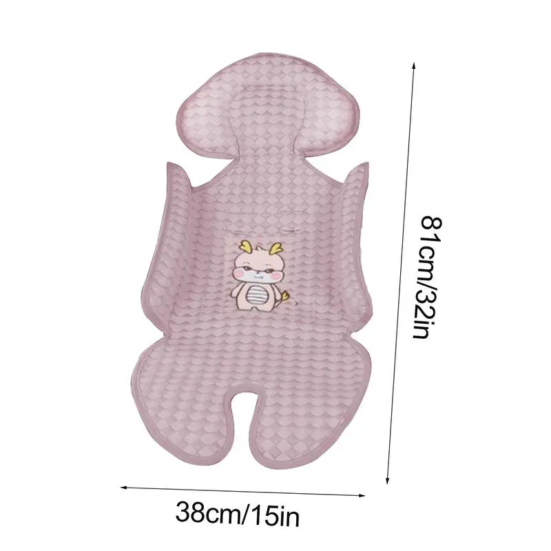 Baby Car Seat Cooling Pad Ice Stroller Cooler Mat Breathable Cooling Mat Anti-Slip Seat Pad Cushion Liner Gel For seat cushion safety seat mat car seat mat baby seat cover