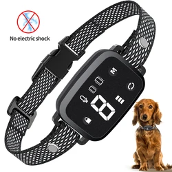 Smart Automatic Anti - Barking Dog Collar with HD Display and Dual Vibration Mode (White Display)