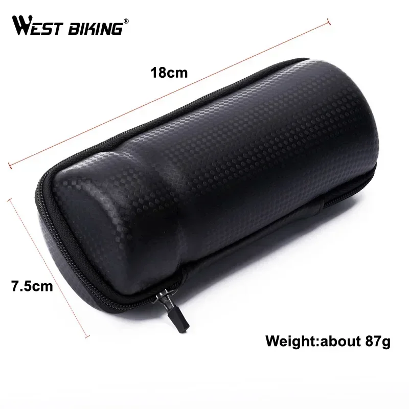 WEST BIKING 사이클링 가방, 로드 MTB 자전거 보관 박스, 캡슐 저장소 안경 수리 도구 키트, 키 자전거 도구, 사이클링 자전거 가방