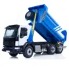 LESU 1/14 6x6 Hydraulic RC Dumper Truck Metal Remote Control Tipper Car Model Painted Assembled Toy Christmas Gift THZH1684 1