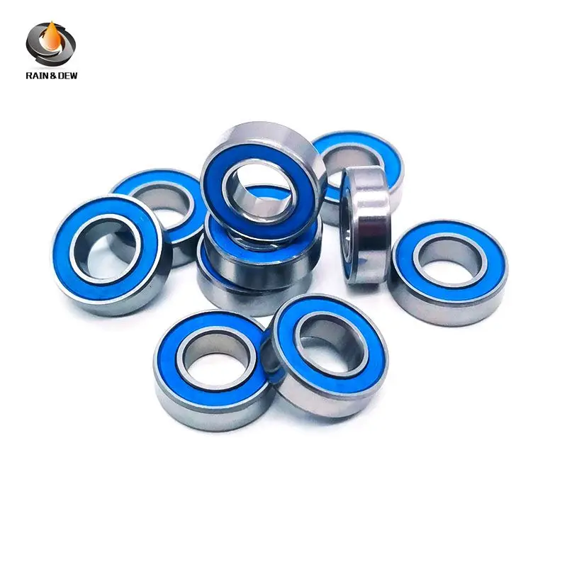 Rolamentos de Esferas Diminutos 6862rs Abec7 686 2rs 618 2rs Rulman Selado Azul 10 Pcs 6x 13x mm