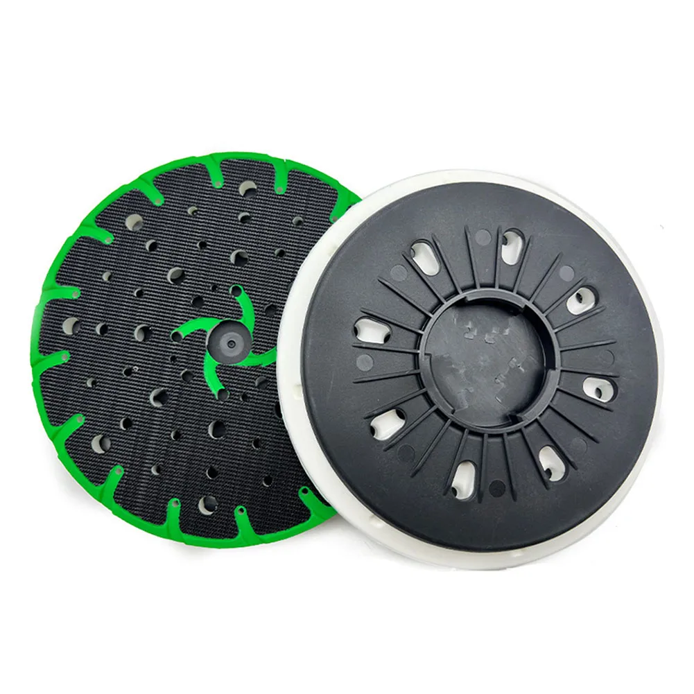 

6 Inch(150mm) 48-Hole Dust-Free Hard Back-up Sanding Pad Soft Grinding Pad For 6" Hook&Loop Sanding Discs For Festool Sander