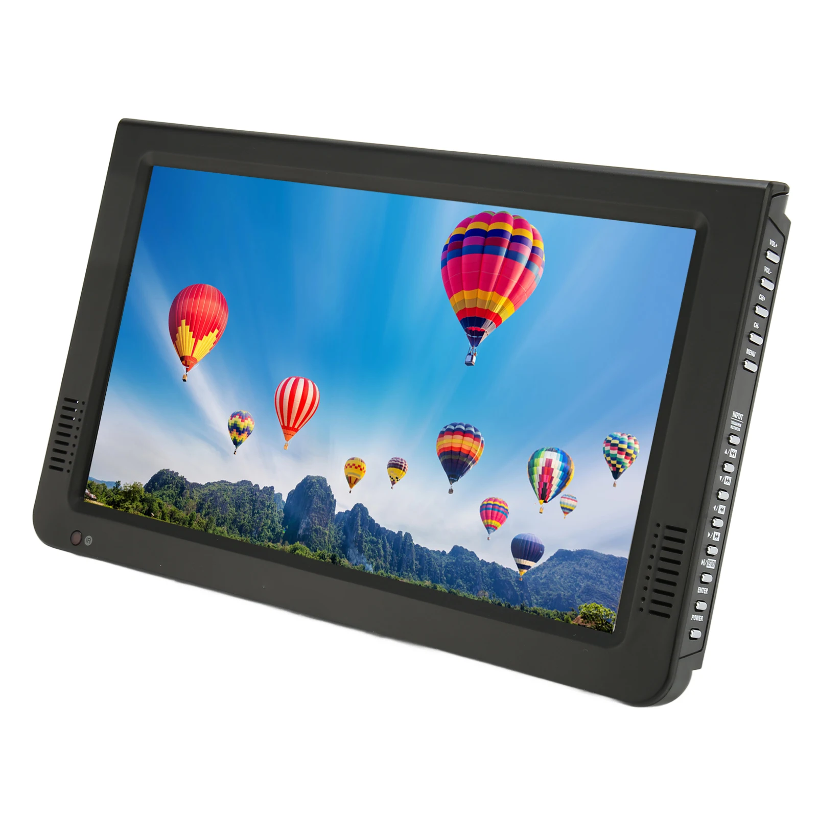 Portable TV Portable TV 10 Inch High Sensitivity Tuner Rechargeable ATSC Digital for Car Outdoor Rechargeable ATSC Digital