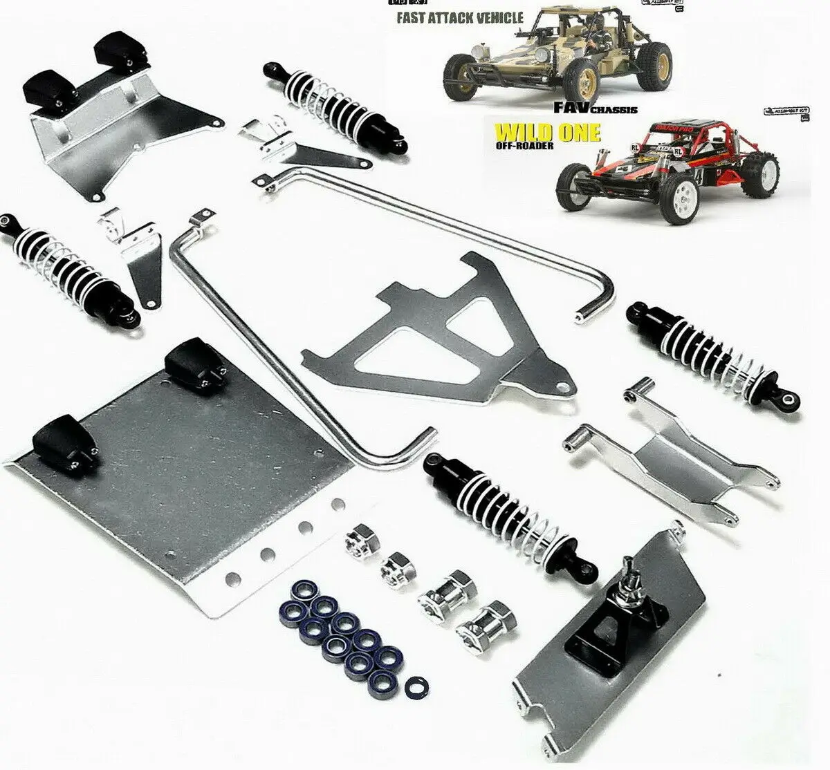 Aluminum Option Parts /shocks /bumpers 