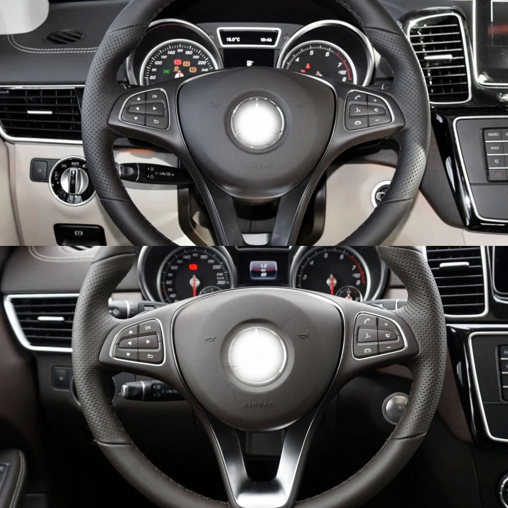 Car Steering Wheel Menu Control Switch Buttons For Mercedes Benz A B GLA GLS GLE