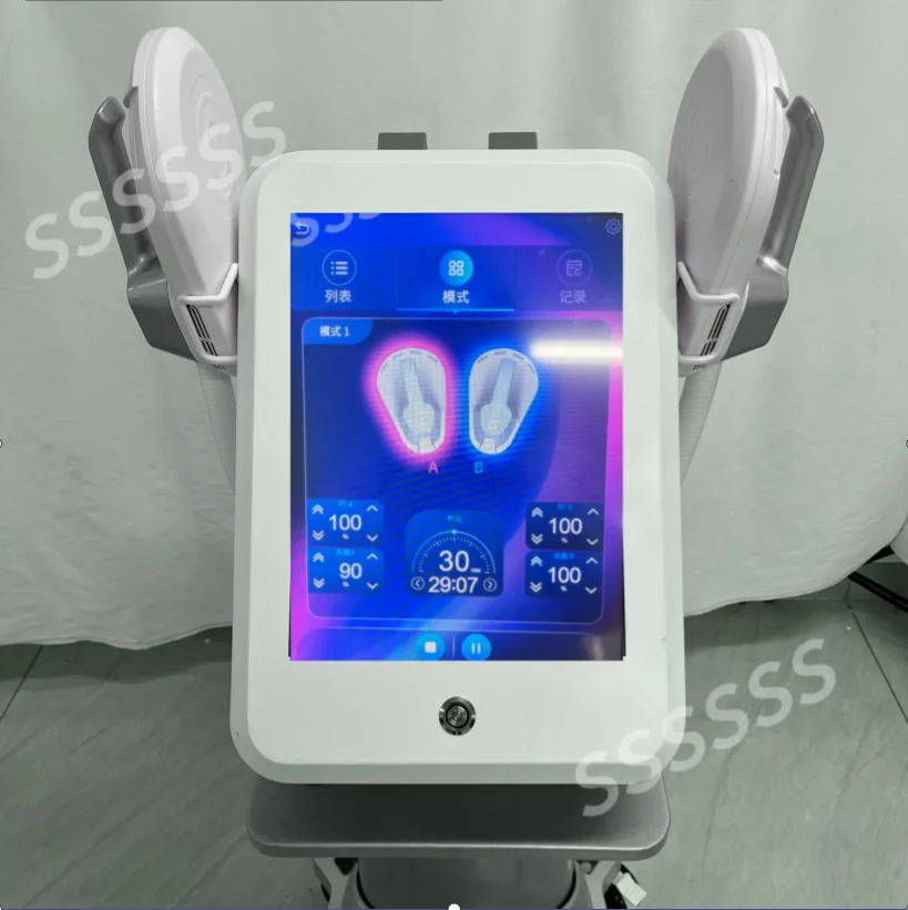 zero 200HZ SLIM HIEMT 기계, neo rf  바디 조각 기계, rf 4 핸들, 6000W, 15